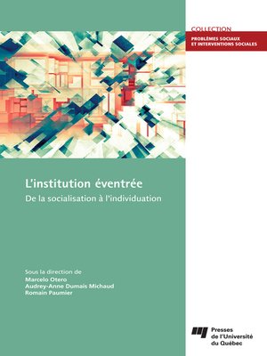 cover image of L'institution éventrée